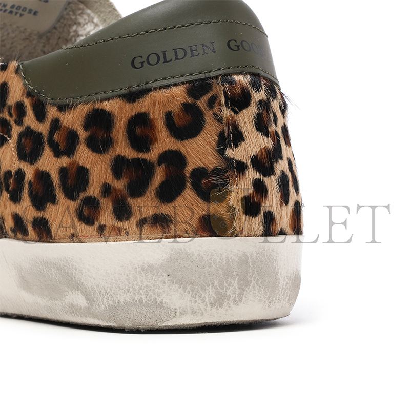 g01den G003e s*per-star leopard-print leather sneakers 9gxsn1782703nbwz